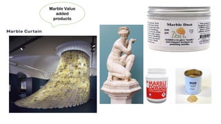 Marble Value
added
products
 