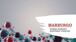 MARBURGO
NORMA MARIANA
MARTÍNEZ VÁZQUEZ
1
 