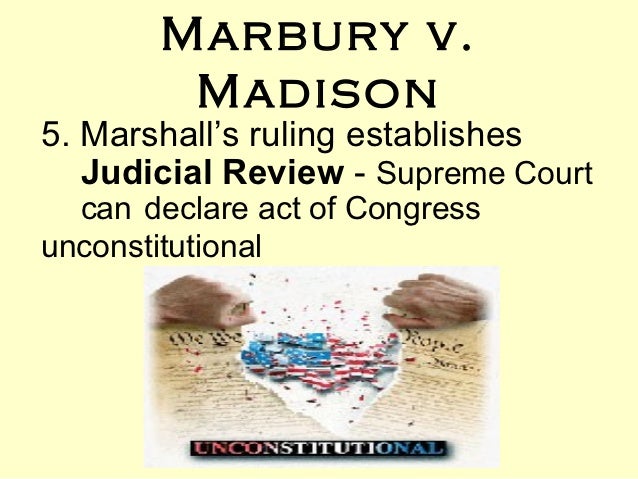 Marbury v. Madison