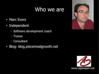Marc Evers People Vs Process Beyond Agile