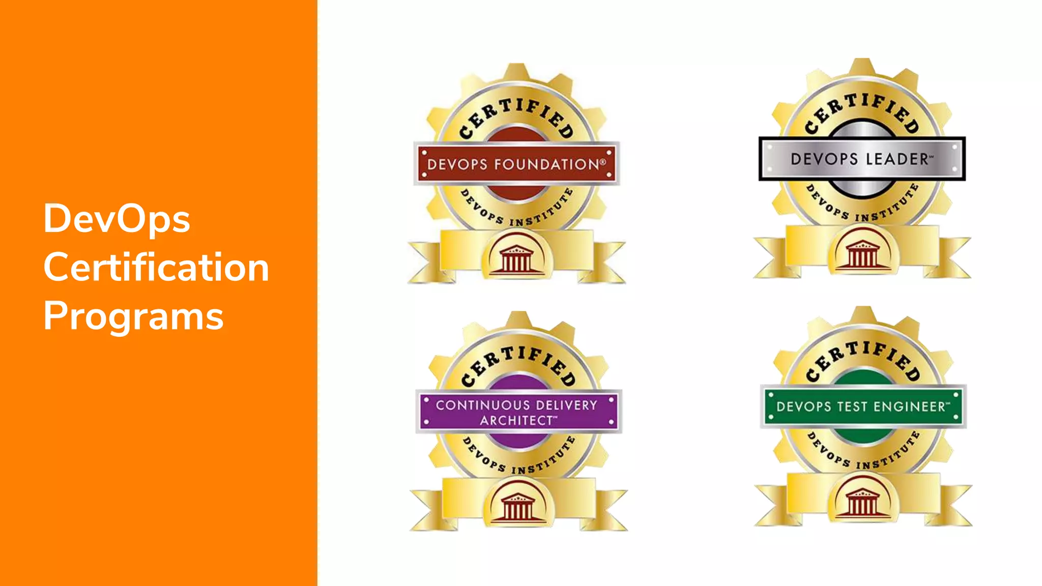 3
DevOps
Certification
Programs
 