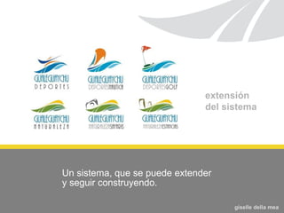 Y luego? Posicionamiento Llegó lo mejor, cobrar seguridad y salir al mundo a comunicar los valores de marca. Posicionar a Gualeguaychú como ciudad, destino, personas,  un todo.  giselle della mea  