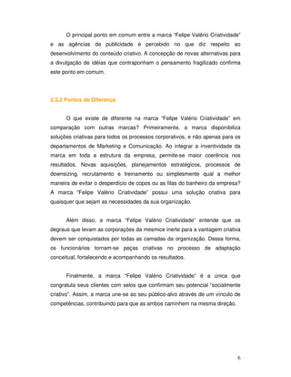 Marca "Felipe Valério Criatividade" - IBMEC