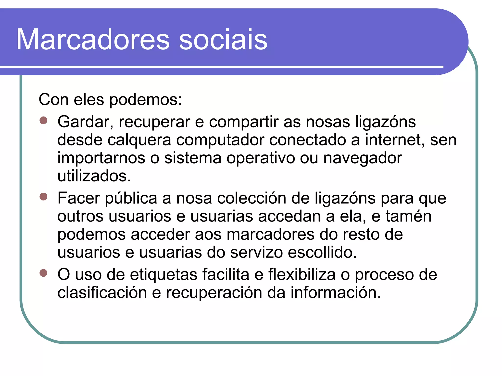 Marcadores Sociais | PPT