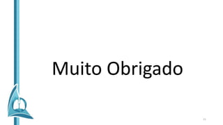 Muito Obrigado
21
 