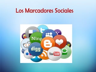Los Marcadores Sociales
PROF. GASTON MOYANO
 