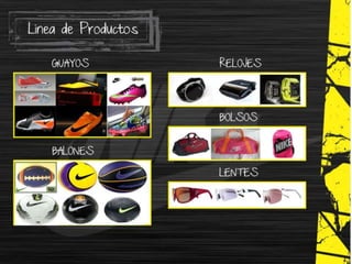Marca nike PPT