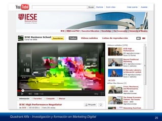 Quadrant Alfa - Investigación y formación en Marketing Digital   25
 