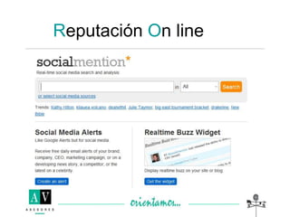 Reputación On line
 