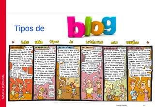 Tipos de
MARCA PERSONAL




                            Laura Rosillo   47
 