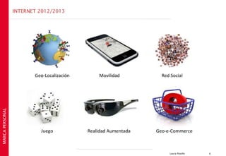 INTERNET 2012/2013
MARCA PERSONAL




                                      Laura Rosillo   9
 