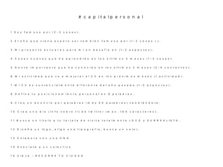 Marca personal y curriculum creativo