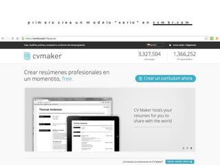 Marca personal y curriculum creativo