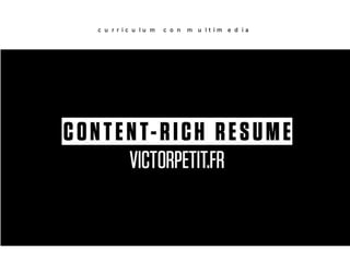 Marca personal y curriculum creativo