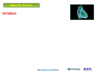Marcapaso y Anestesia   ESTIMULO Aspectos Básicos 