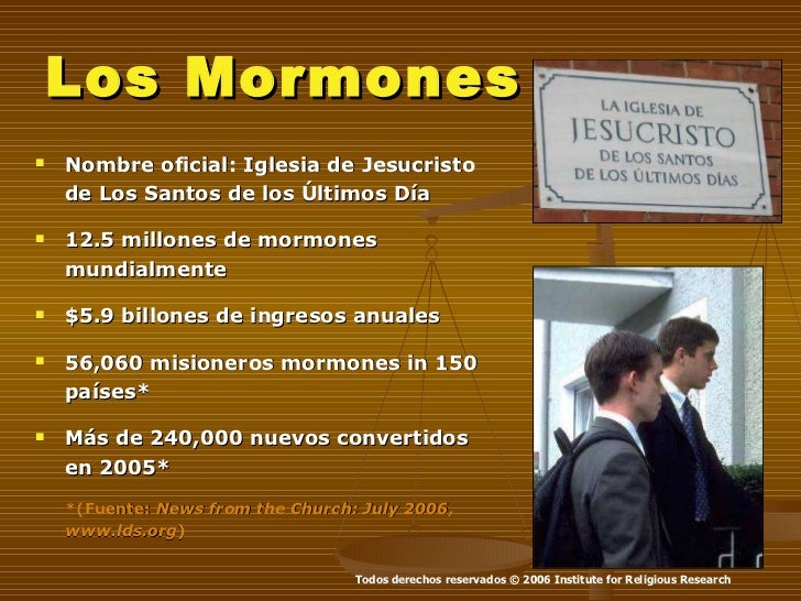 Cuantos Mormones Hay En El Mundo 2018 es.slideshare.net