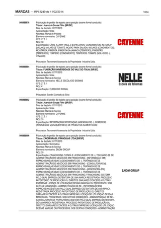 RPI - Marcas 2249 "Vervs Consultoria" 