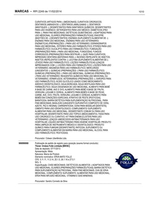 RPI - Marcas 2249 "Vervs Consultoria" 