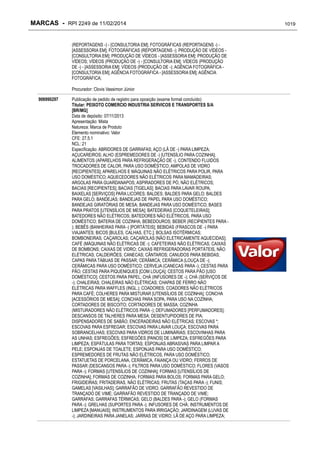 RPI - Marcas 2249 "Vervs Consultoria" 