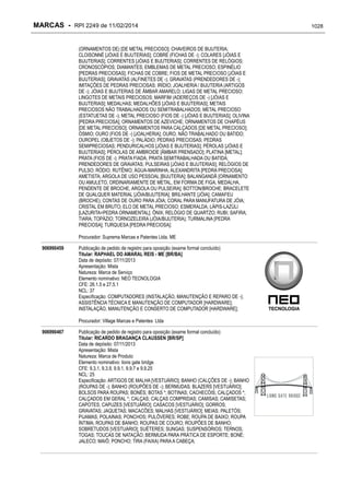 RPI - Marcas 2249 "Vervs Consultoria" 