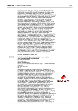 RPI - Marcas 2249 "Vervs Consultoria" 