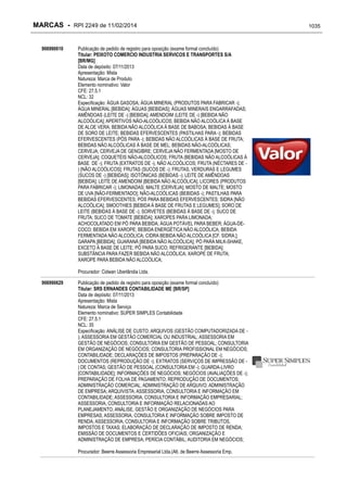 RPI - Marcas 2249 "Vervs Consultoria" 