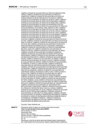 RPI - Marcas 2249 "Vervs Consultoria" 