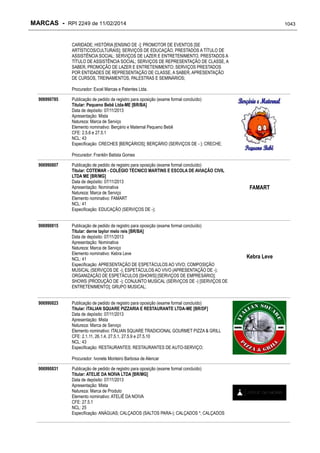 RPI - Marcas 2249 "Vervs Consultoria" 
