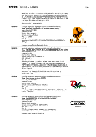 RPI - Marcas 2249 "Vervs Consultoria" 