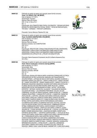 RPI - Marcas 2249 "Vervs Consultoria" 