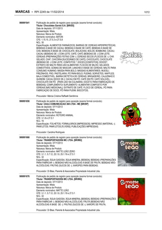 RPI - Marcas 2249 "Vervs Consultoria" 