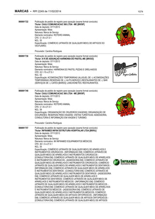 RPI - Marcas 2249 "Vervs Consultoria" 