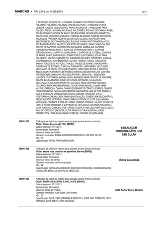 RPI - Marcas 2249 "Vervs Consultoria" 