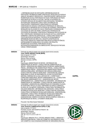 RPI - Marcas 2249 "Vervs Consultoria" 