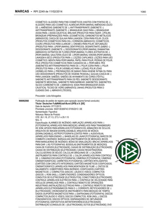 RPI - Marcas 2249 "Vervs Consultoria" 