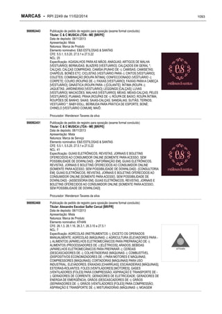 RPI - Marcas 2249 "Vervs Consultoria" 