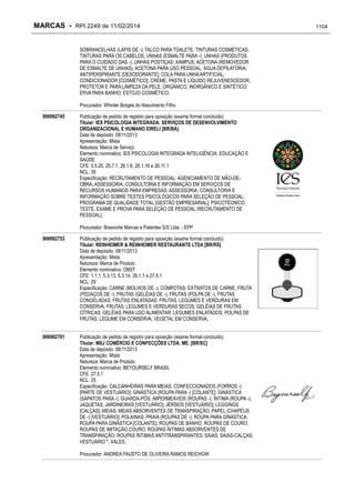 RPI - Marcas 2249 "Vervs Consultoria" 