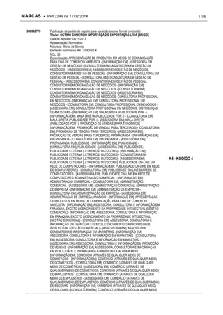 RPI - Marcas 2249 "Vervs Consultoria" 