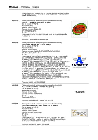 RPI - Marcas 2249 "Vervs Consultoria" 