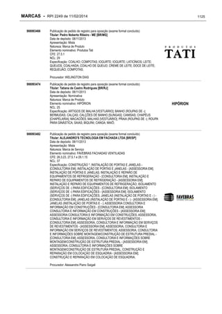 RPI - Marcas 2249 "Vervs Consultoria" 