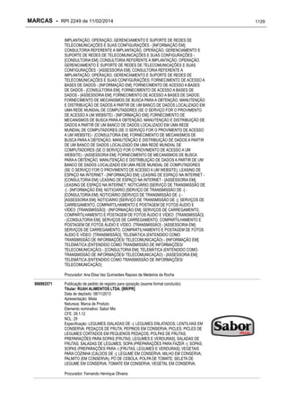 RPI - Marcas 2249 "Vervs Consultoria" 