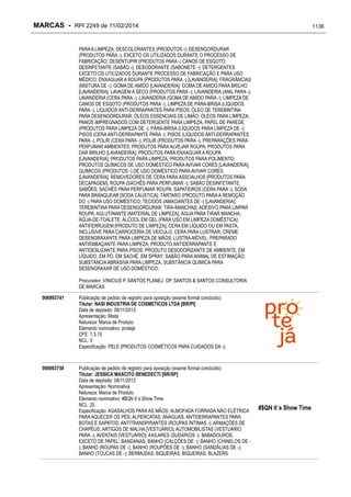 RPI - Marcas 2249 "Vervs Consultoria" 