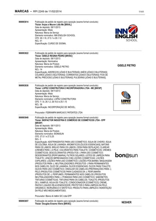 RPI - Marcas 2249 "Vervs Consultoria" 