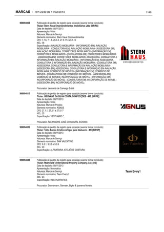 RPI - Marcas 2249 "Vervs Consultoria" 