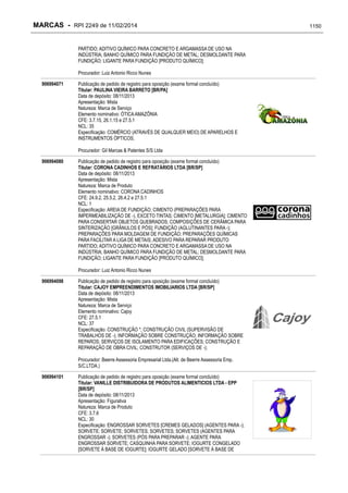 RPI - Marcas 2249 "Vervs Consultoria" 