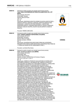 RPI - Marcas 2249 "Vervs Consultoria" 