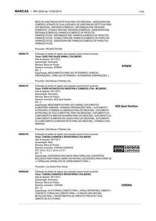 RPI - Marcas 2249 "Vervs Consultoria" 