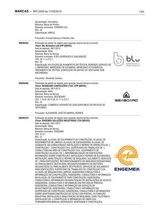 RPI - Marcas 2249 "Vervs Consultoria" 