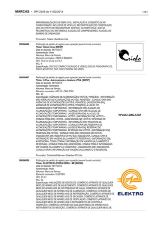 RPI - Marcas 2249 "Vervs Consultoria" 