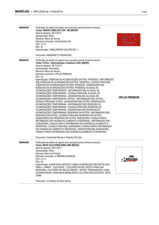 RPI - Marcas 2249 "Vervs Consultoria" 